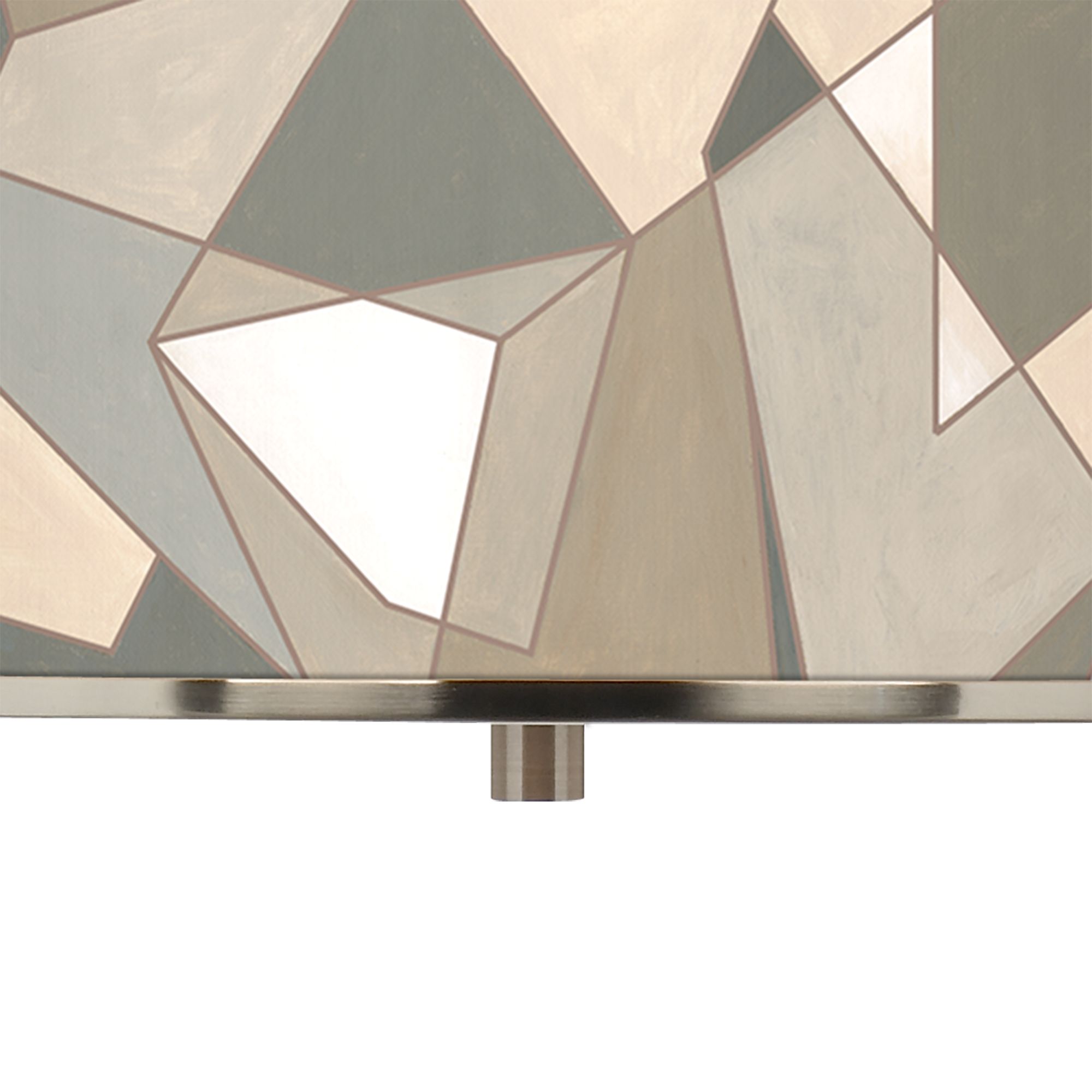 Image 2 Modern Mosaic I Giclee Glow 16" Wide Pendant Light more views