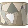 Modern Mosaic I Giclee Round Drum Lamp Shade 14x14x11 (Spider)