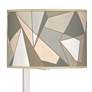 Modern Mosaic I Glass Inset Table Lamp
