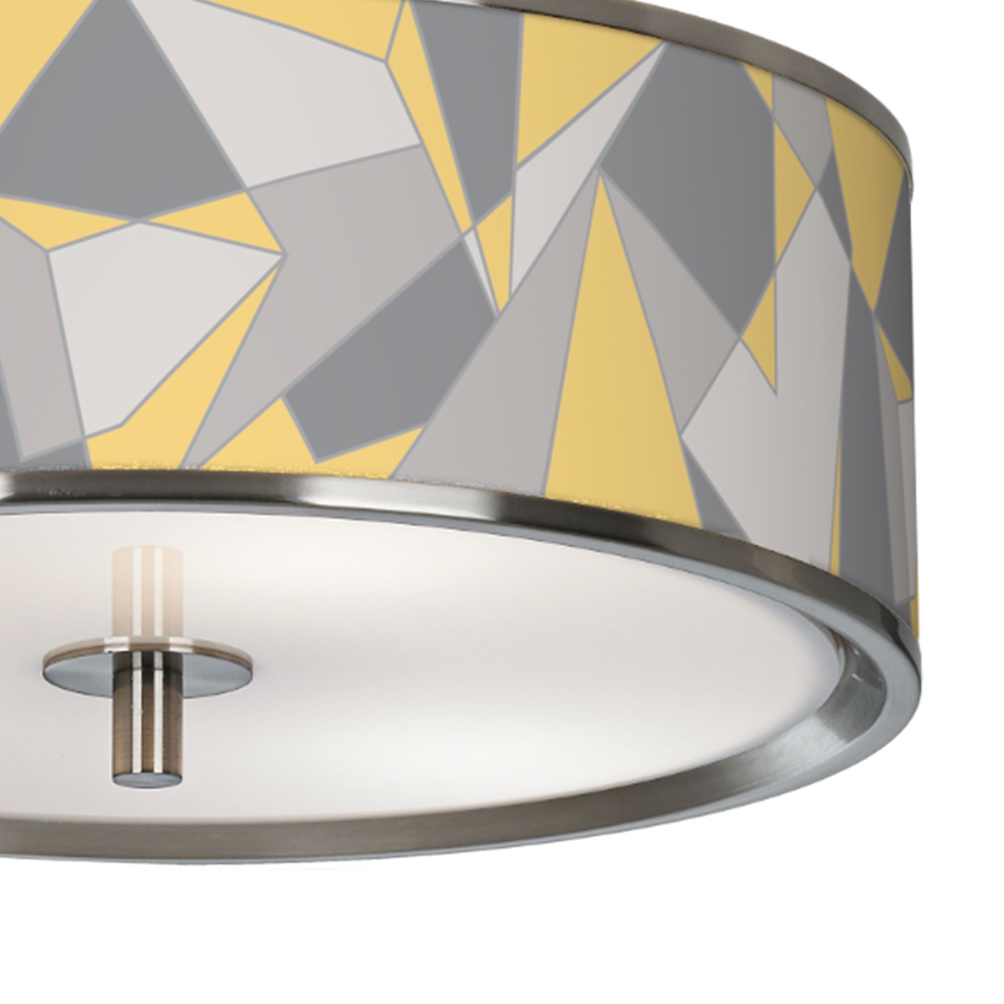 Image 3 Modern Mosaic II Giclee Glow 14" Wide Ceiling Light more views