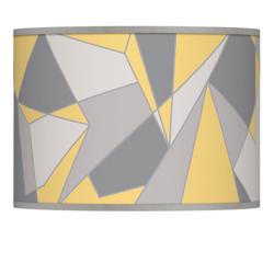 Modern Mosaic II Giclee Glow Geometric Lamp Shade 13.5x13.5x10 (Spider)