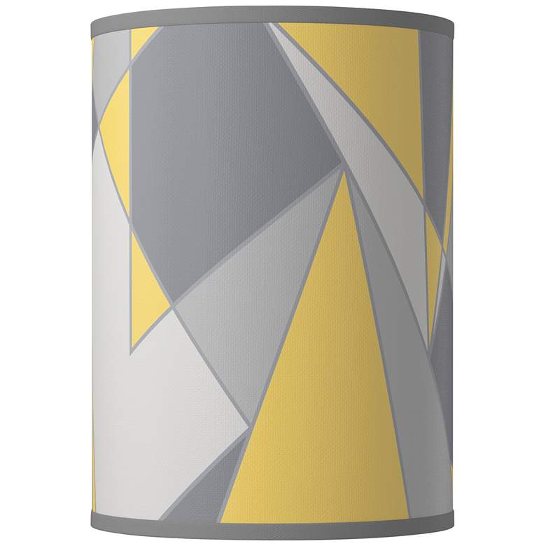Modern Mosaic Ii Giclee Round Cylinder Lamp Shade 8x8x11 (Spider)