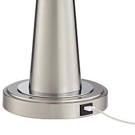 Image5 of Modern Mosaic II Vicki Nickel USB Table Lamps Set of 2 more views