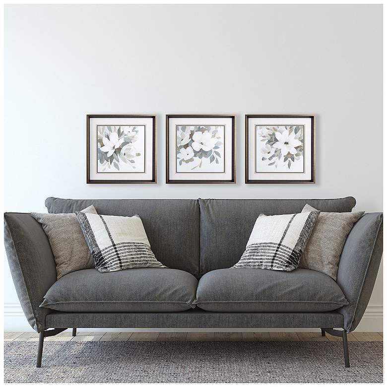 Image 2 Modern Romance 17"W x 17"H Framed Art Set of 3 more views