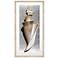 Modern Shell II 26"W x 51"H Framed Art