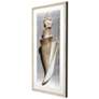 2_Modern Shell II 26"W x 51"H Framed Art more views