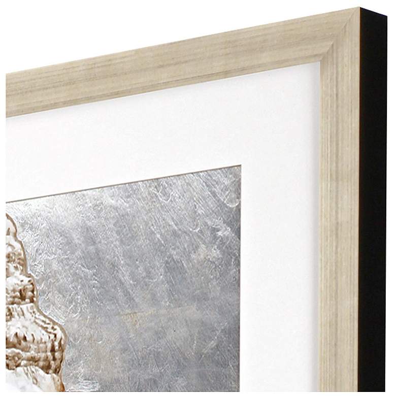 Image 3 Modern Shell II 26"W x 51"H Framed Art more views