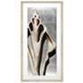 1_Modern Shell III 26"W x 51"H Framed Art