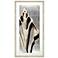 Modern Shell III 26"W x 51"H Framed Art