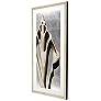 2_Modern Shell III 26"W x 51"H Framed Art more views