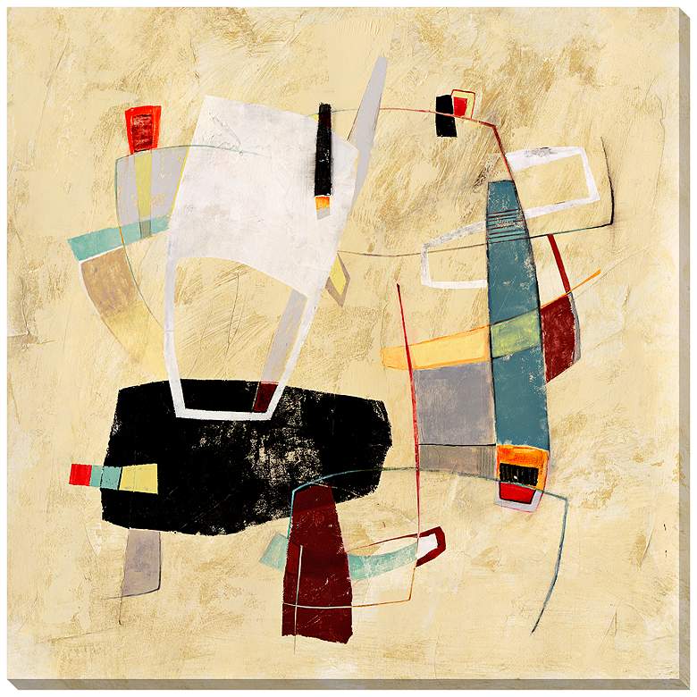 Image 1 Modern Spaces VIII 18 inch x 18 inch Square Canvas Wall Art