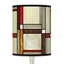 Modern Squares Giclee Droplet Table Lamp