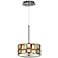 Modern Squares Giclee Glow 10 1/4" Wide Pendant Light