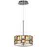 Modern Squares Giclee Glow 10 1/4" Wide Pendant Light