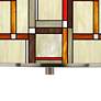 Modern Squares Giclee Glow 16" Wide Pendant Light