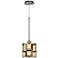 Modern Squares Giclee Glow Mini Pendant Light