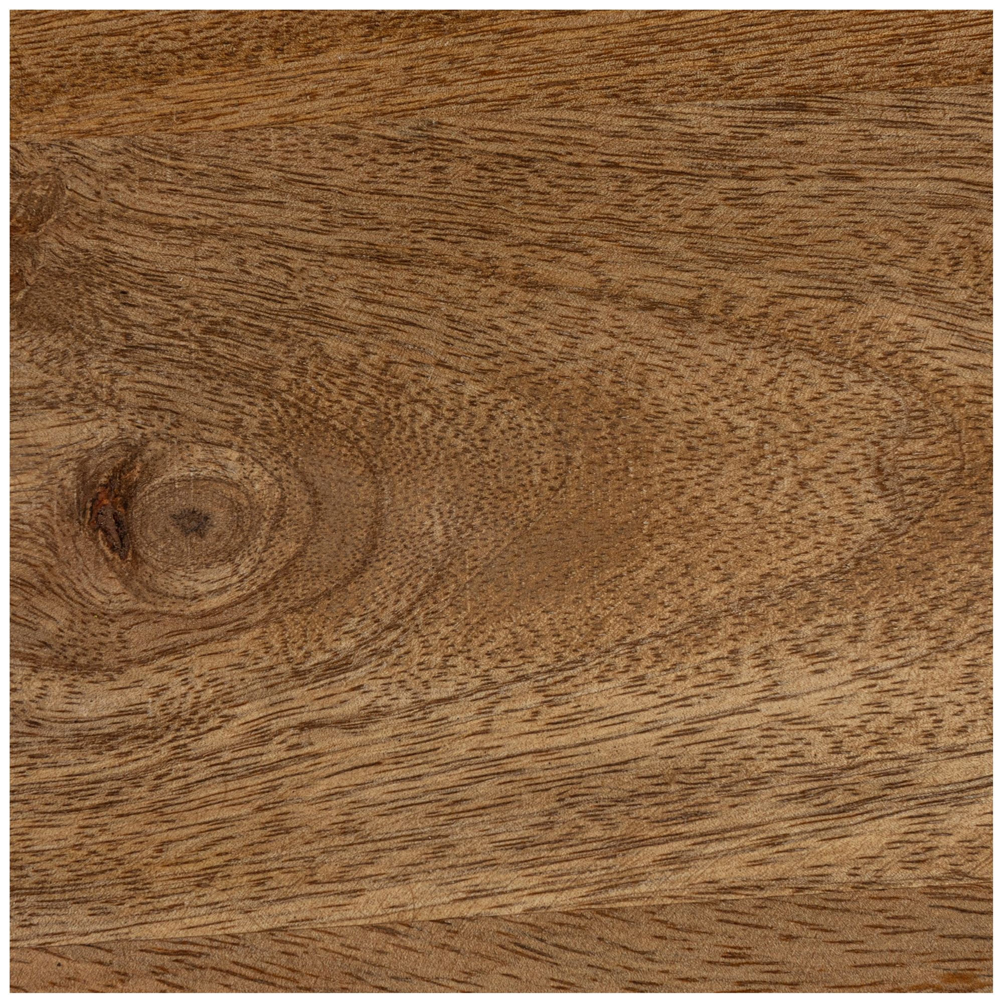 Image 5 Modern Waterfall Edge Mango Wood End Table with Shelf, Natural more views