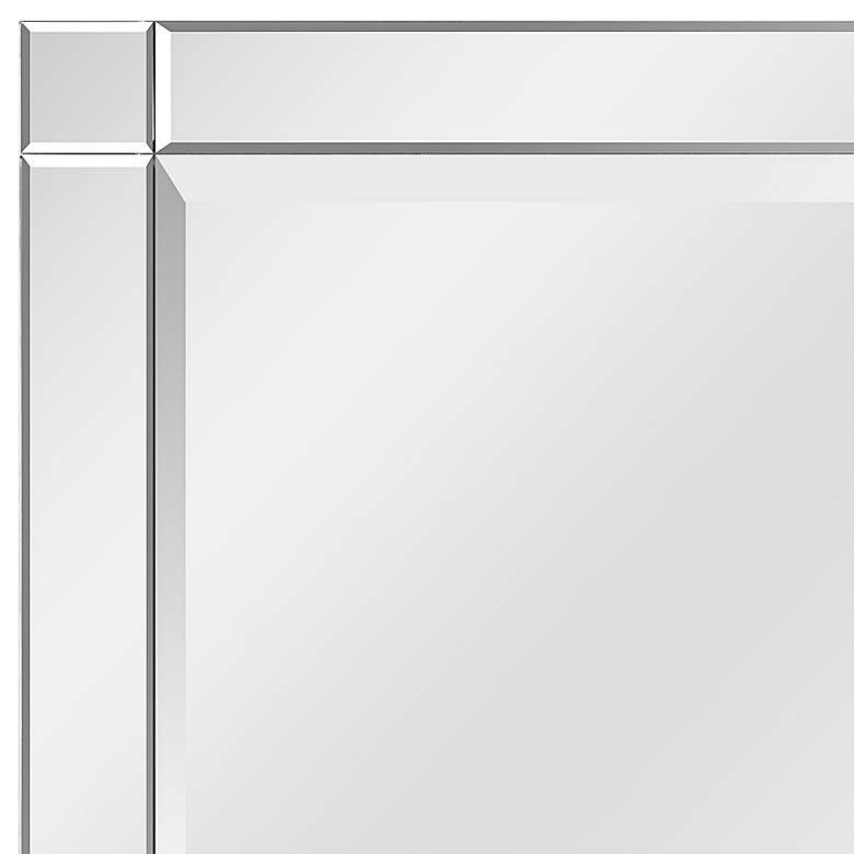 Image 3 Moderno 24" x 36" Squared Corner Rectangular Wall Mirror more views