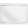 4_Moderno 30" x 40" Squared Corner Rectangular Wall Mirror more views