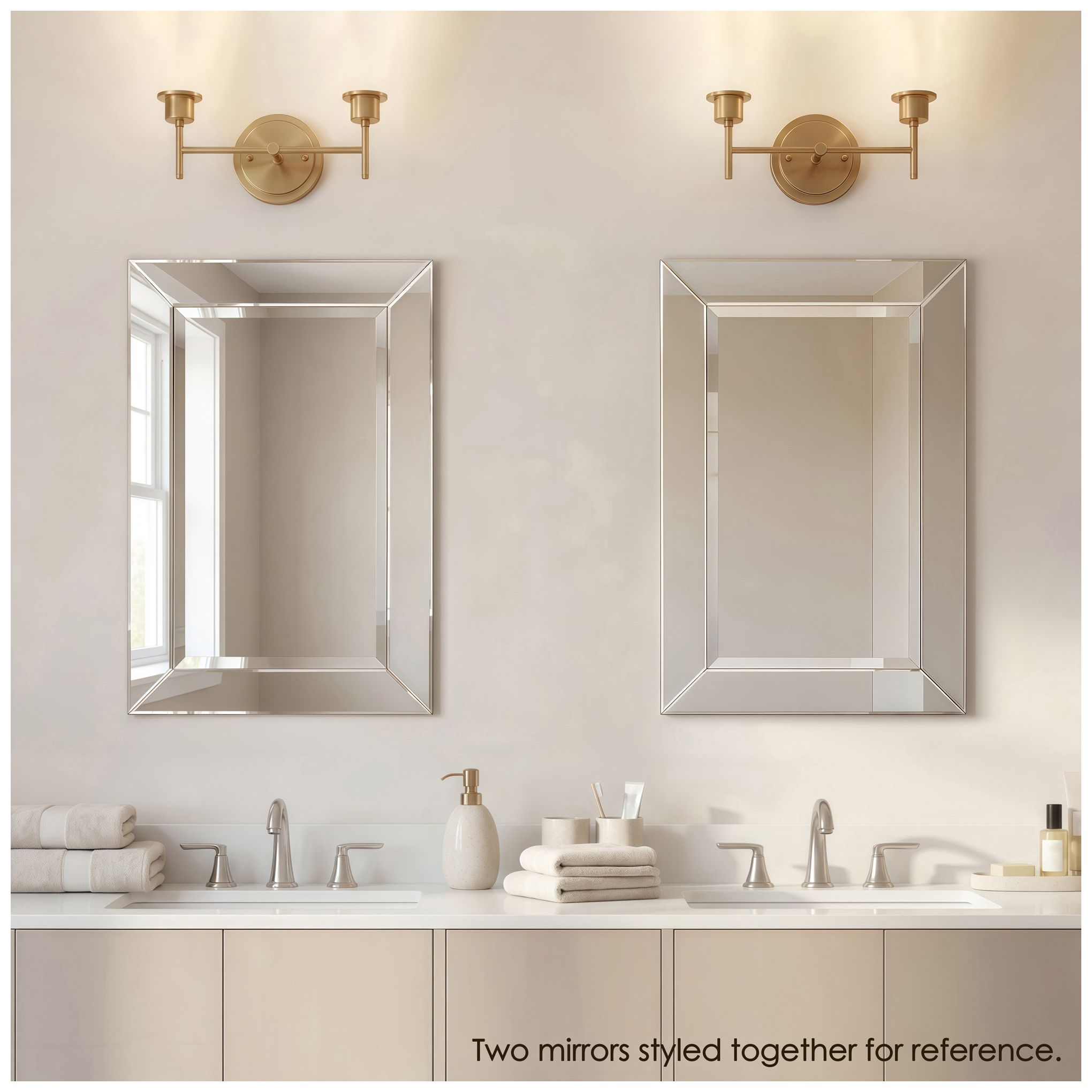 Moderno Beveled 20" x 30" Rectangular Wall Mirror