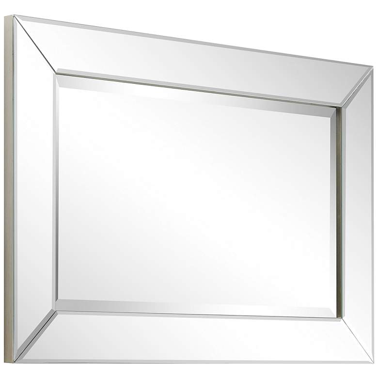 Image 6 Moderno Beveled 20 inch x 30 inch Rectangular Wall Mirror more views