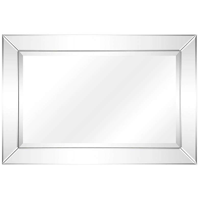Image 5 Moderno Beveled 24 inch x 36 inch Rectangular Wall Mirror more views