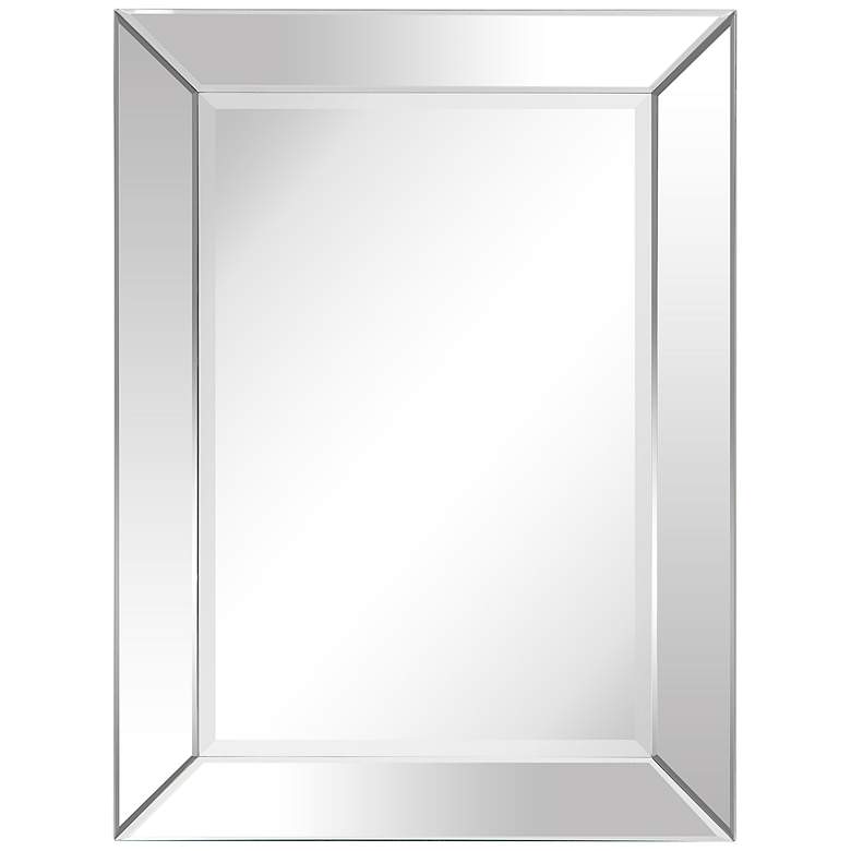 Image 2 Moderno Beveled 30 inch x 40 inch Rectangular Wall Mirror