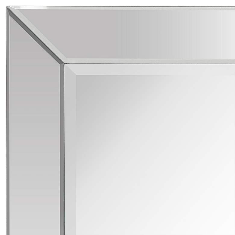 Image 3 Moderno Beveled 30 inch x 40 inch Rectangular Wall Mirror more views