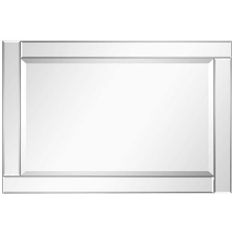 Image 1 Moderno Beveled 36 inch x 24 inch Rectangular Wall Mirror