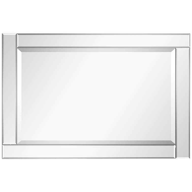 Image 1 Moderno Beveled 36" x 24" Rectangular Wall Mirror