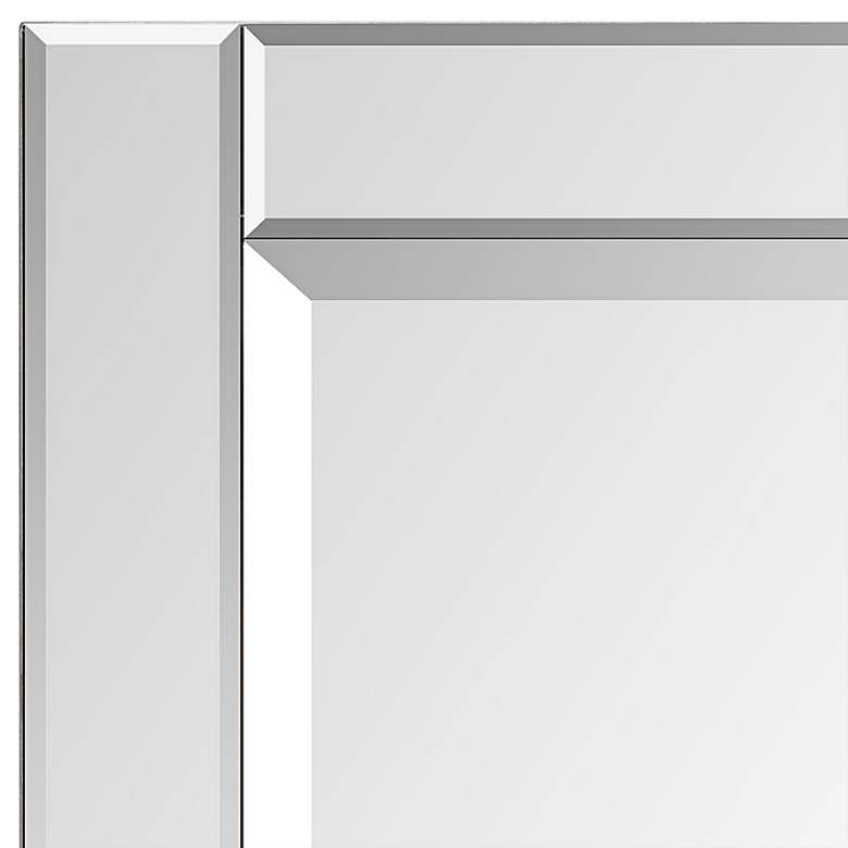 Image 2 Moderno Beveled 36" x 24" Rectangular Wall Mirror more views
