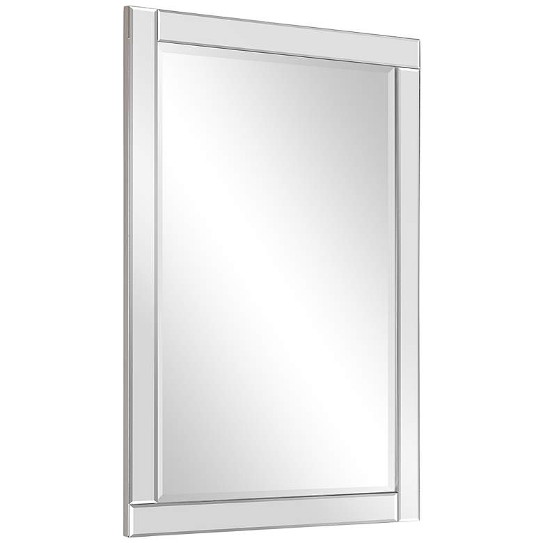 Image 3 Moderno Beveled 36 inch x 24 inch Rectangular Wall Mirror more views