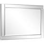 Moderno Beveled 36" x 24" Rectangular Wall Mirror