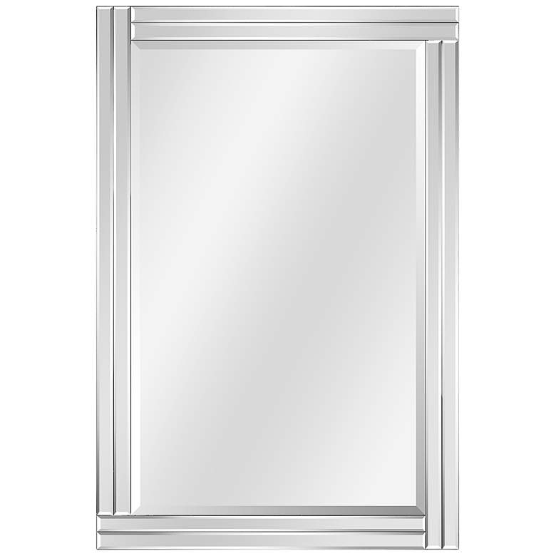 Image 3 Moderno Clear 24 inch x 36 inch Rectangular Wall Mirror