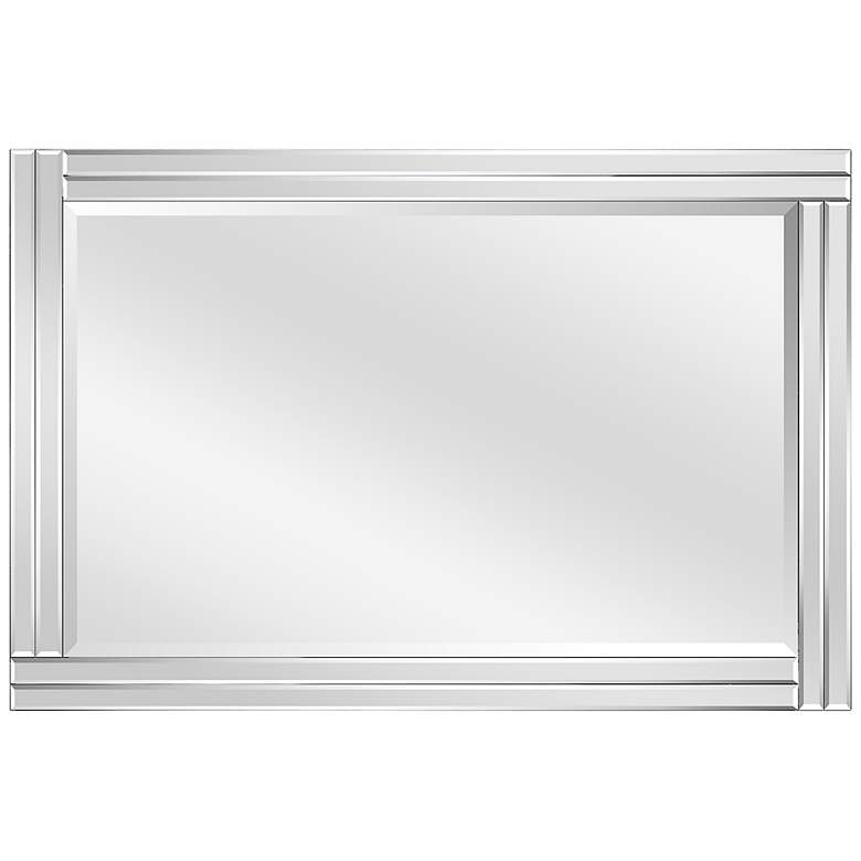 Image 7 Moderno Clear 24 inch x 36 inch Rectangular Wall Mirror more views