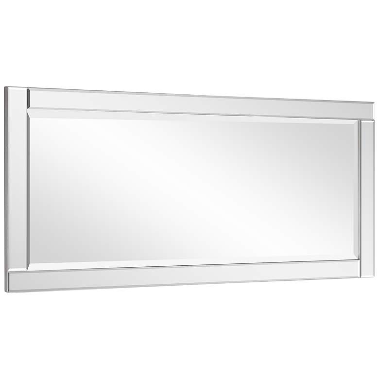 Image 3 Moderno Clear 24 inch x 54 inch Rectangular Wall Mirror more views