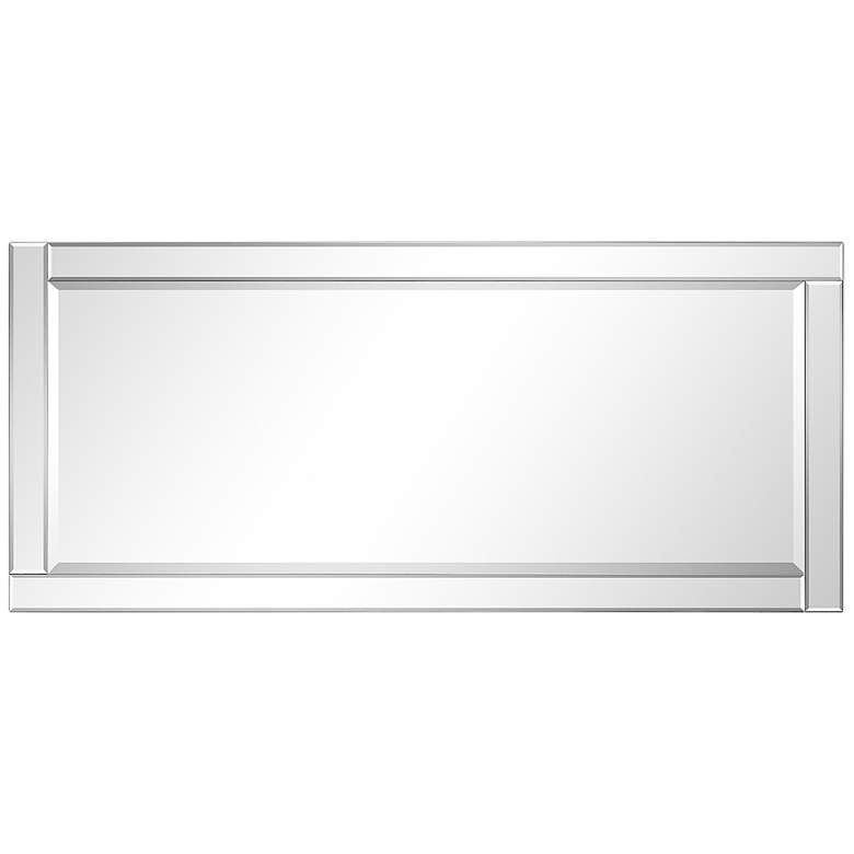 Image 5 Moderno Clear 24 inch x 54 inch Rectangular Wall Mirror more views