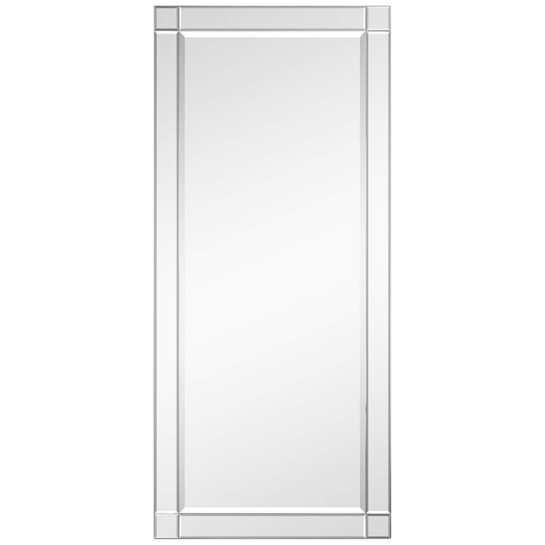 Image 3 Moderno Clear 24 inch x 54 inch Squared Corner Wall Mirror