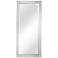 Moderno Clear 24" x 54" Stepped Beveled Wall Mirror