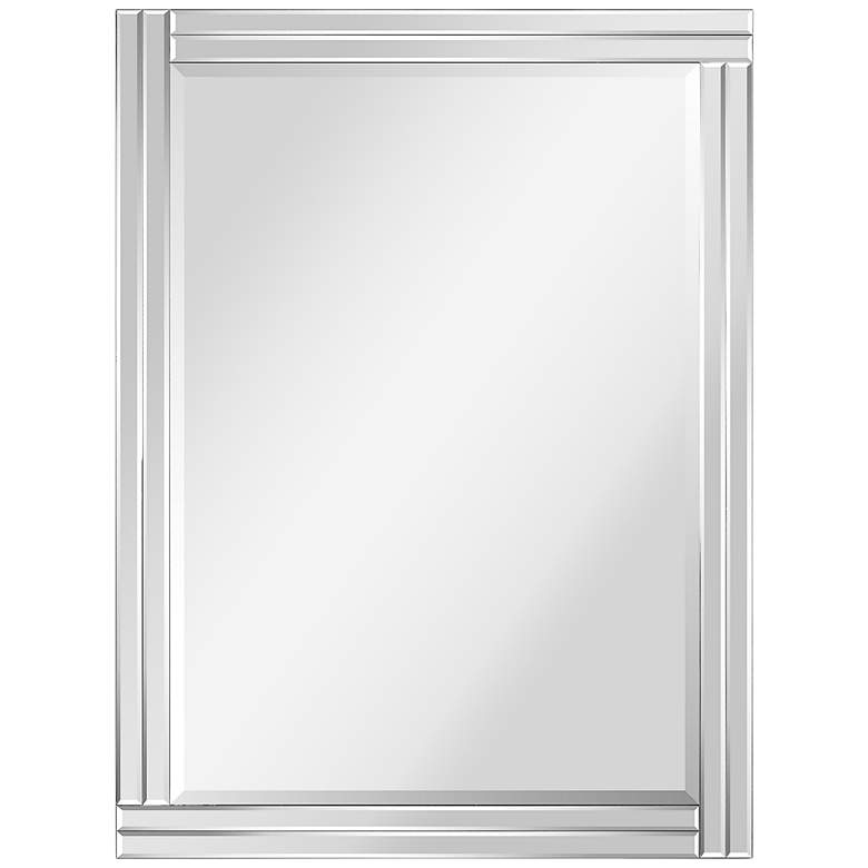 Image 3 Moderno Clear 30 inch x 40 inch Rectangular Wall Mirror