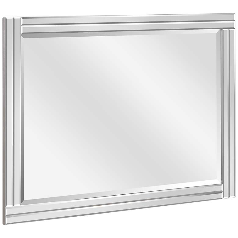 Image 5 Moderno Clear 30" x 40" Rectangular Wall Mirror more views