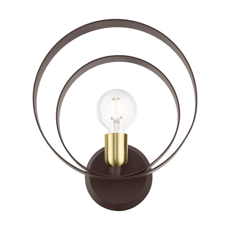 Image 4 Modesto 1 Light Bronze ADA Single Sconce more views