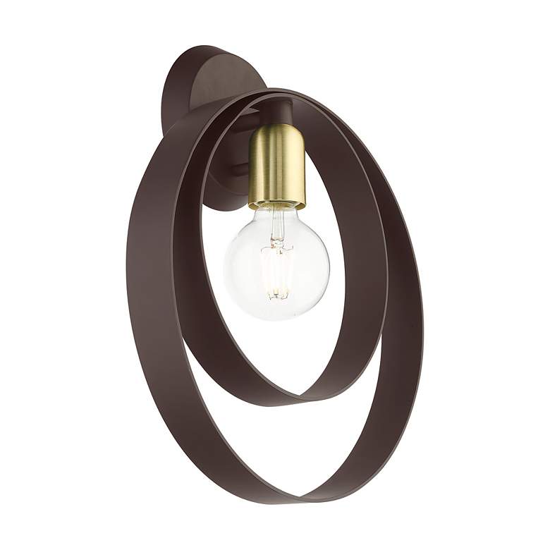 Image 6 Modesto 1 Light Bronze ADA Single Sconce more views