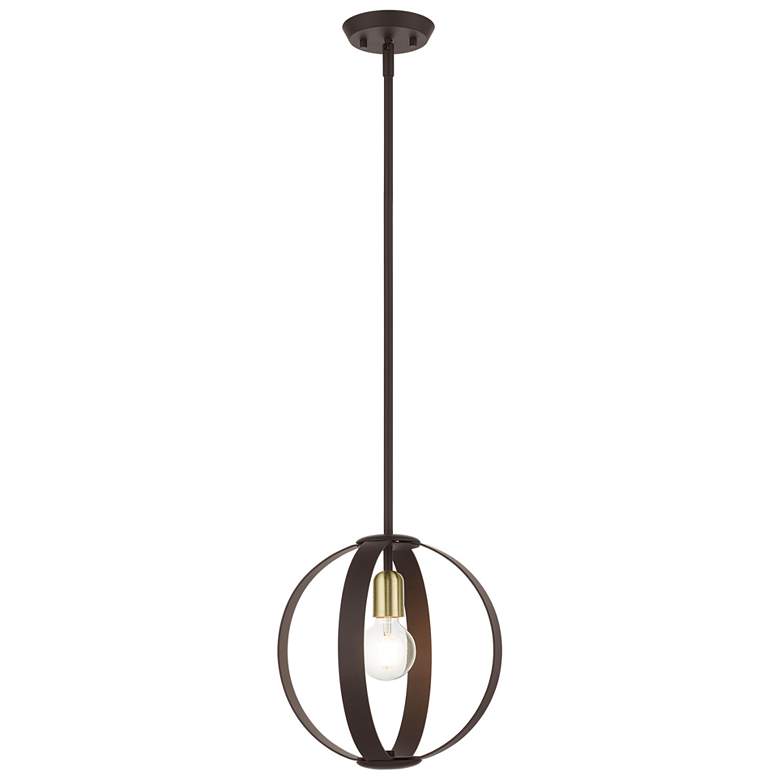 Image 1 Modesto 1 Light Bronze Pendant