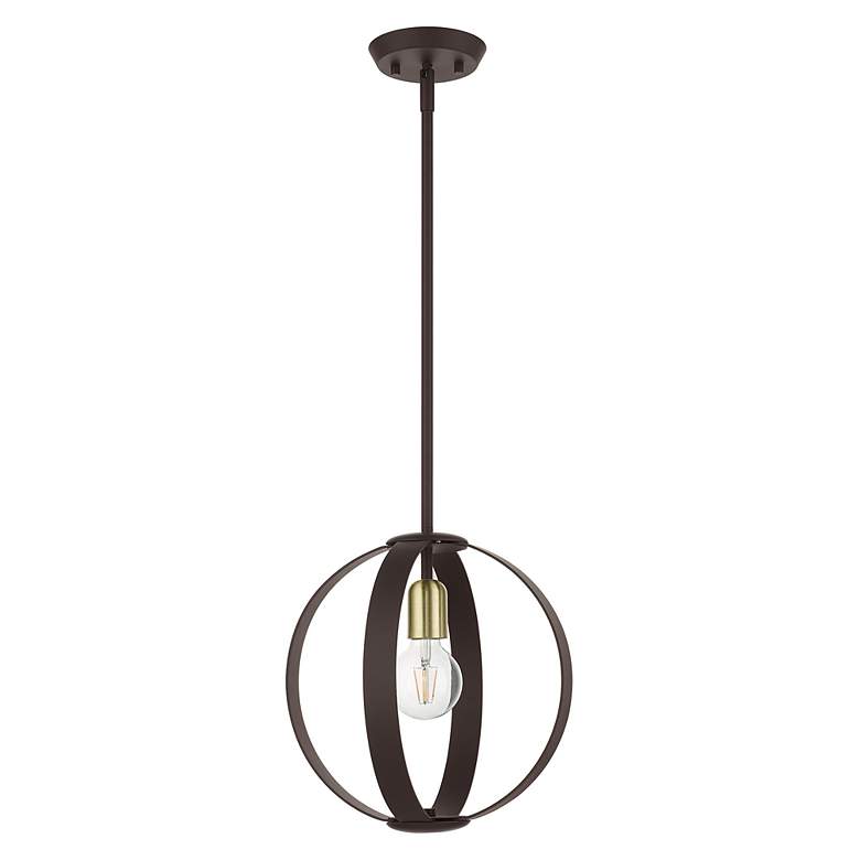 Image 3 Modesto 1 Light Bronze Pendant more views