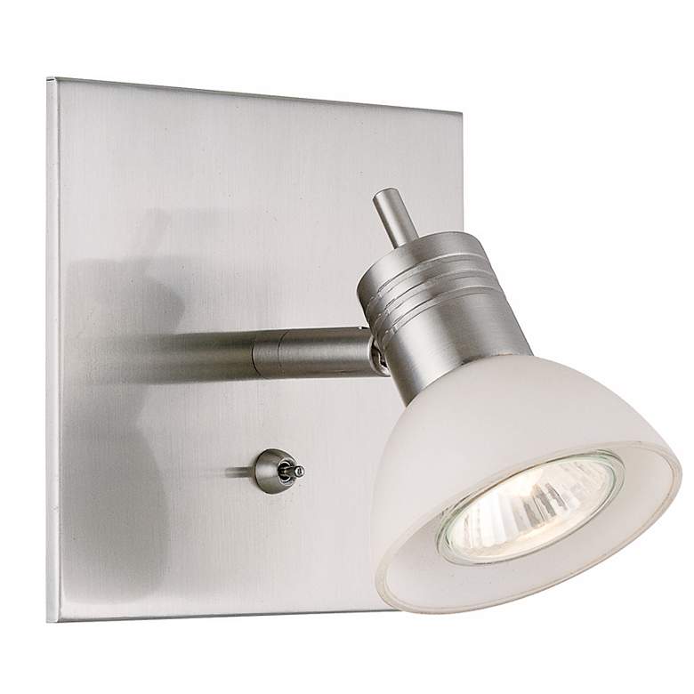 Image 1 Modo Collection Brushed Steel Wall Sconce