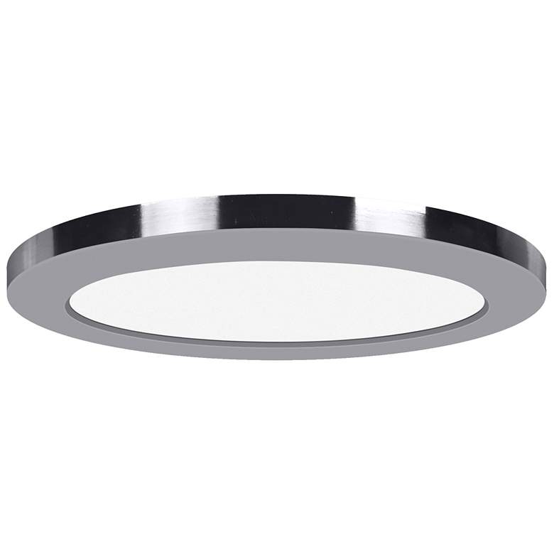 Image 1 ModPLUS 12" Chrome LED Flush Mount