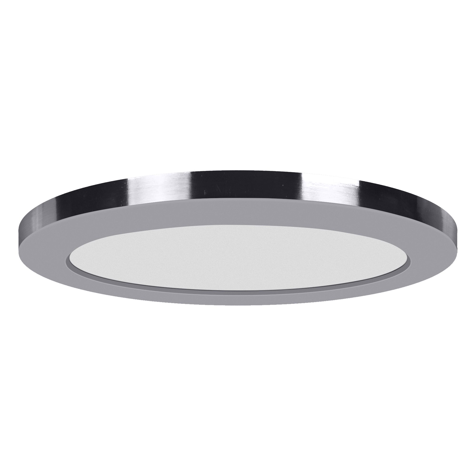 Image 2 ModPLUS 3CCT 9" LED Flush Mount - Brushed Steel more views