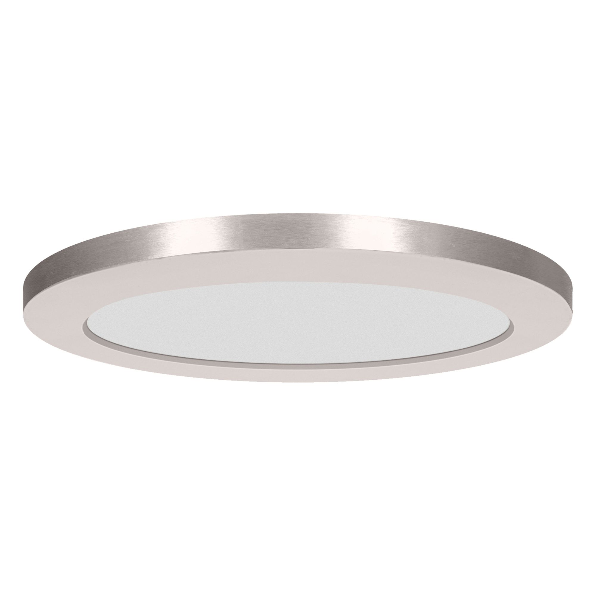Image 4 ModPLUS 3CCT 9" LED Flush Mount - Brushed Steel more views