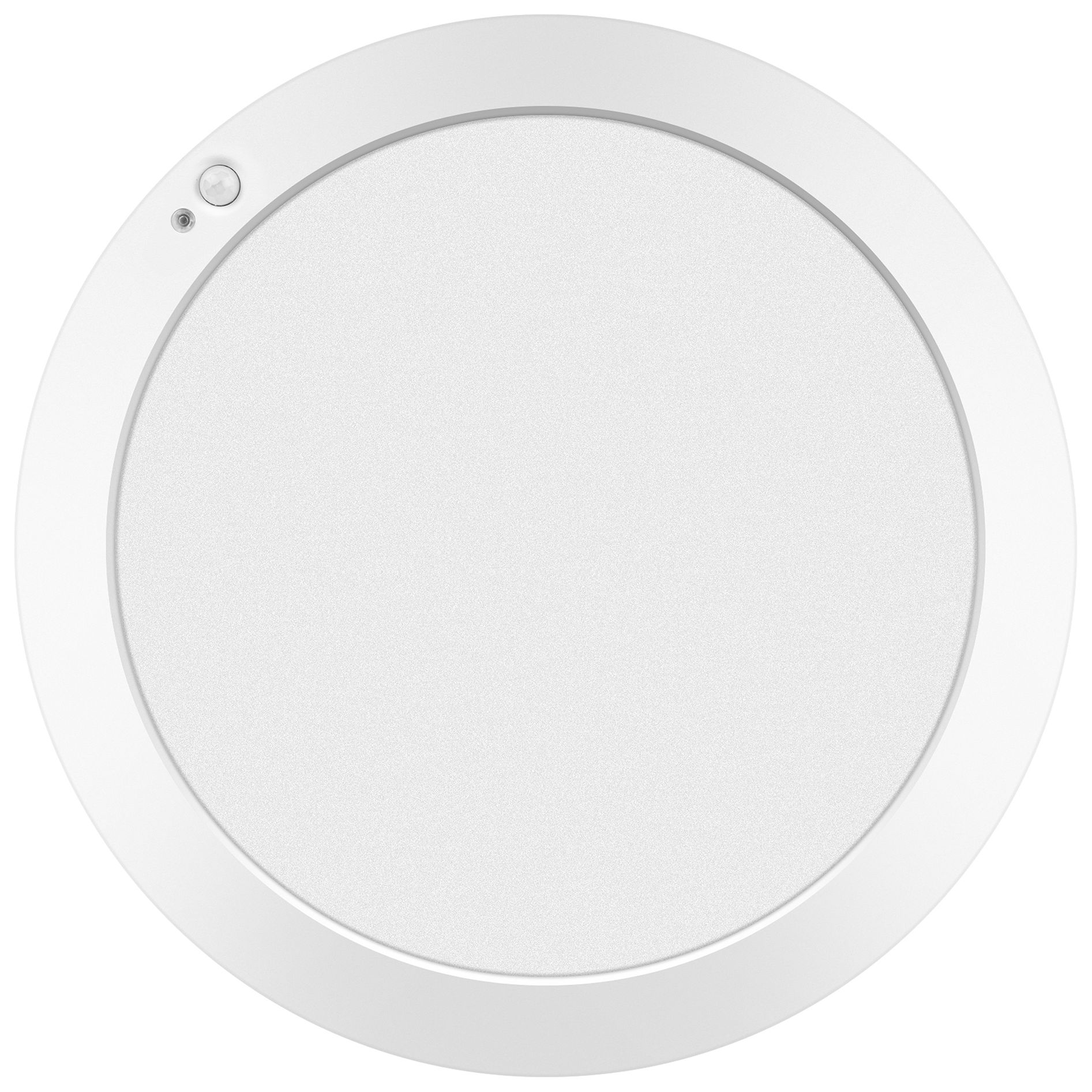 Image 2 ModPLUS 6.5" Wide White LED Flush Mount more views